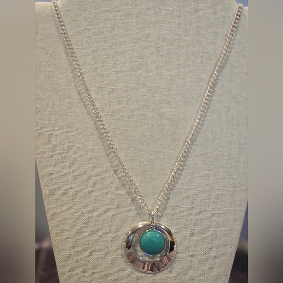 Liz Claiborne Jewelry - Liz Claiborne long necklace silver